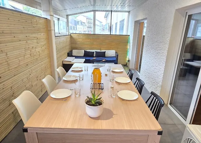 Апартаменты Thesecret 8 Couchages, Sanctuaires Et Gare 5Mn Climatise , Salle De Sport Terasse