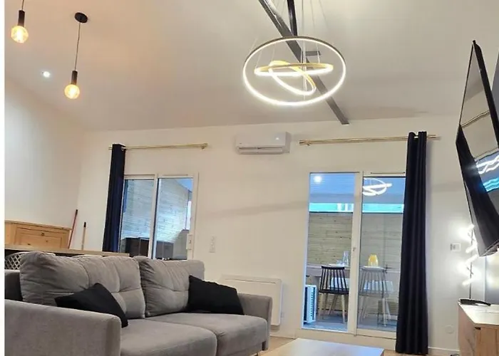 Thesecret 8 Couchages, Sanctuaires Et Gare 5mn Climatise , Salle De Sport Terasse Lejlighed Lourdes